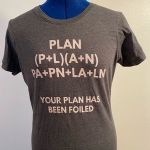 Novelty Funny Math T shirt - Algebraic equation humor.